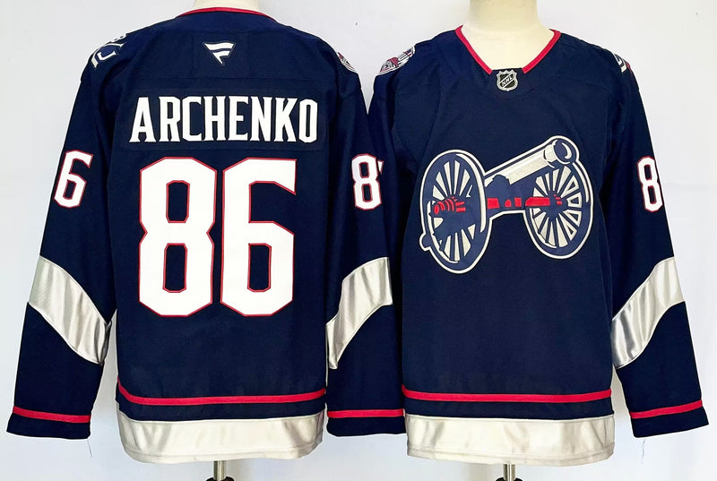 Camisa NHL Columbus Blue Jackets Jersey Stadium Series 2025