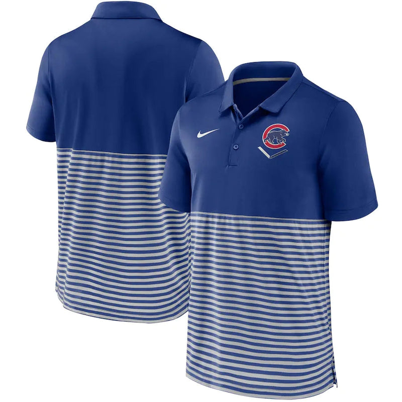 Camisa Polo Nike Chicago Cubs - Azul