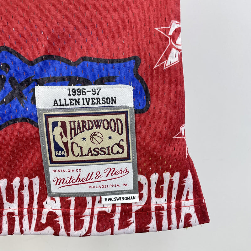 Regata Swingman Slap Sicker Philadelphia 76ers Mitchell & Ness 1996/97