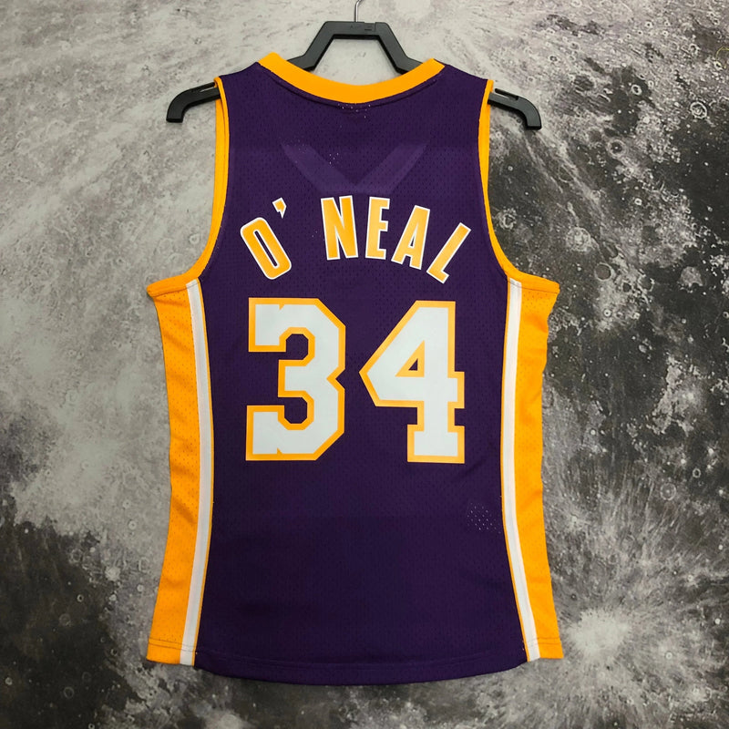 Regata Swingman Los Angeles Lakers Mitchell & Ness Roxa Hardwood Classics 1999/00