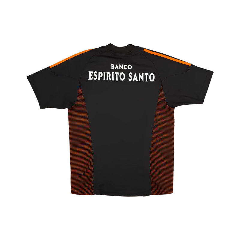 Camisola retrô preta alternativa 2002/2003