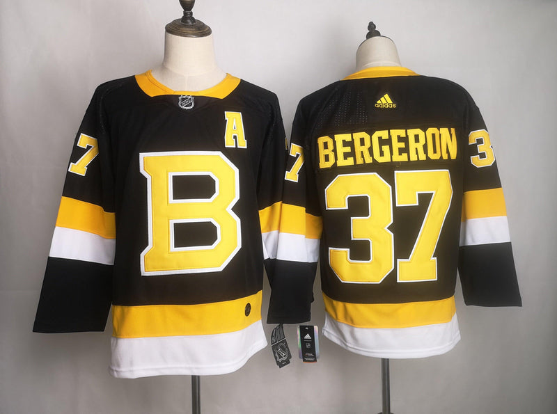 Camisa NHL Boston Bruins Jersey Preta Alternativa