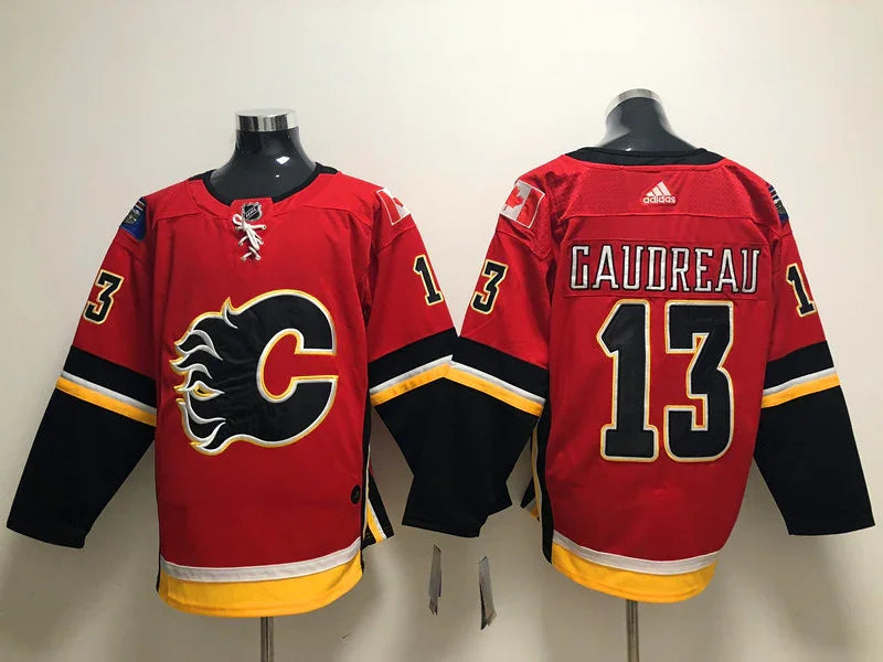 Jersey Calgary Flames Vermelha
