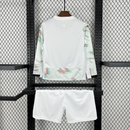 Conjunto infantil MANGA COMPRIDA Seleção Portugal branco alternativo 2025 - PUMA