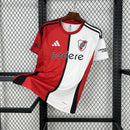 Camisola River Plate Home 2025/26 vermelho e branco