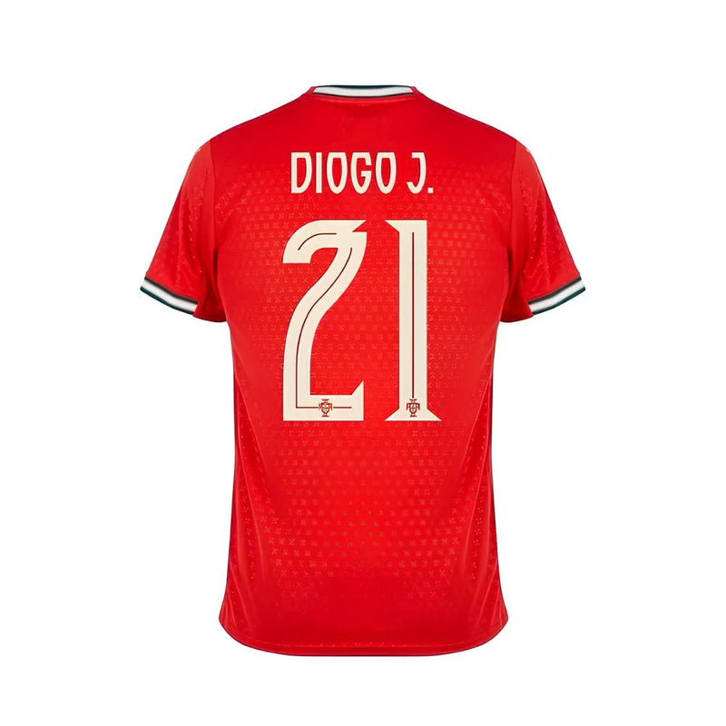 Camisola DIOGO J 21 Seleção Portugal vermelha principal 2025 - PUMA