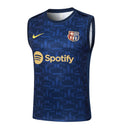 Conjunto Barcelona Treino Regata 24/25 - Azul Escuro