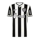Camisa Botafogo Home 24/25 - Preta e Branca - C/ Patrocínio vBet