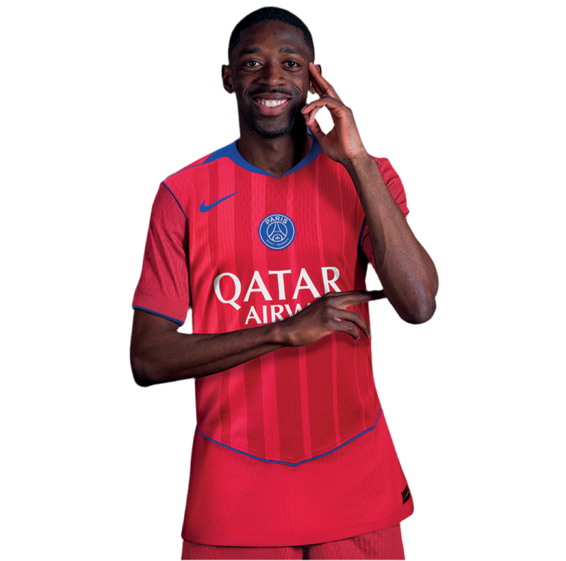 Camisola PSG total 90 alternativa 2025/26 vermelha - LANÇAMENTO