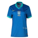 Camisa Brasil Feminina Away 2024 - Azul