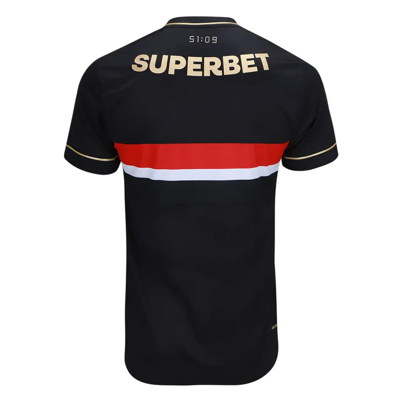 Camisa Tricolor Third 25/26 - Preta (PRÉ-VENDA)