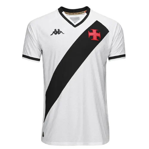 Camisa Vasco Away 25/26 - Branca e Preta