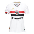 Camisa Tricolor Feminina Home 25/26 - Branca