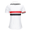 Camisa Tricolor Feminina Home 25/26 - Branca