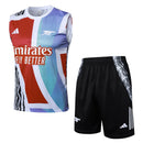 Conjunto Arsenal Treino Regata 24/25 - Vermelho e Azul