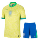 Conjunto Infantil Brasil I 2024 - Amarelo