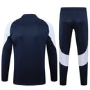Conjunto Agasalho Treino Real Madrid 24/25 - Azul e Branco