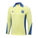 Conjunto Agasalho Treino Ajax 24/25 - Amarelo