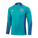 Conjunto Agasalho Treino Ajax 24/25 - Azul