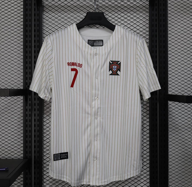 Camisola Seleção Portugal baseball style RONALDO 7 2025/26 - PUMA - LANÇAMENTO