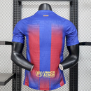 Camisola Barcelona home azul e vermelha  - Player 2025/26