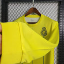 Camisola Al Nassr amarela Manga longa Home 2023/24