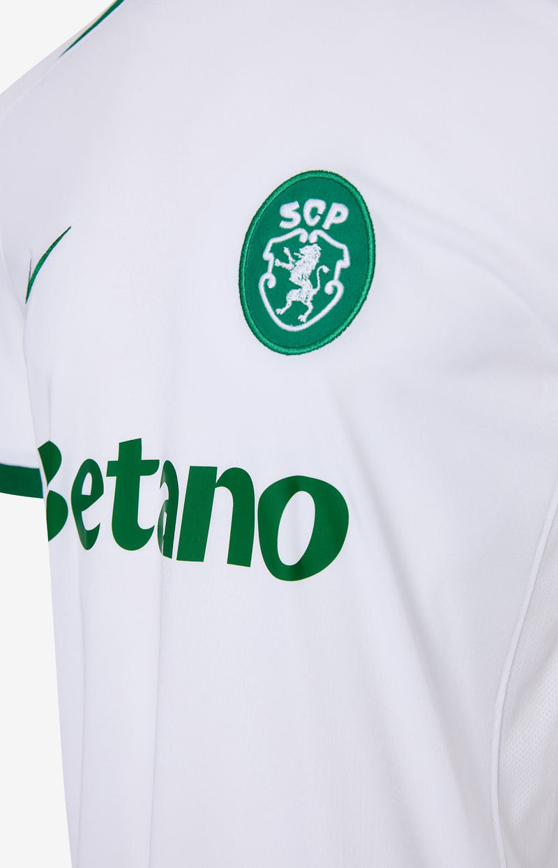 Camisola taça das taças branca CAMPEÃO NACIONAL + BADGE CAMPEÃO 2024/25