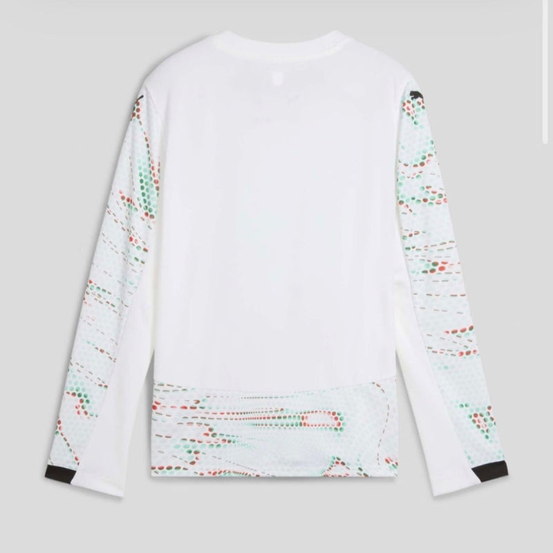 Camisola Seleção Portugal branca alternativa 2025 - MANGA LONGA PUMA