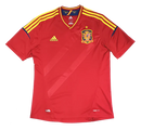 Camisa Espanha Home 2012 Retrô - Vermelha