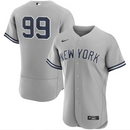 Camisa MLB New York Yankees Jersey Cinza Authentic