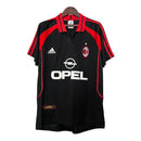 Camisa Milan Third 00/01 Retrô - Preta