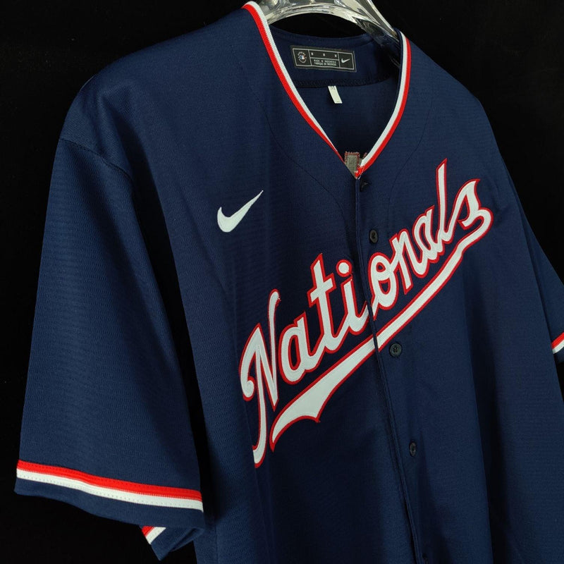 Jersey Washington Nationals Azul Torcedor