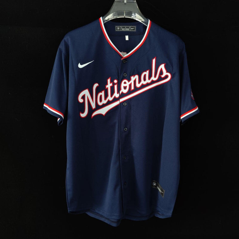 Jersey Washington Nationals Azul Torcedor