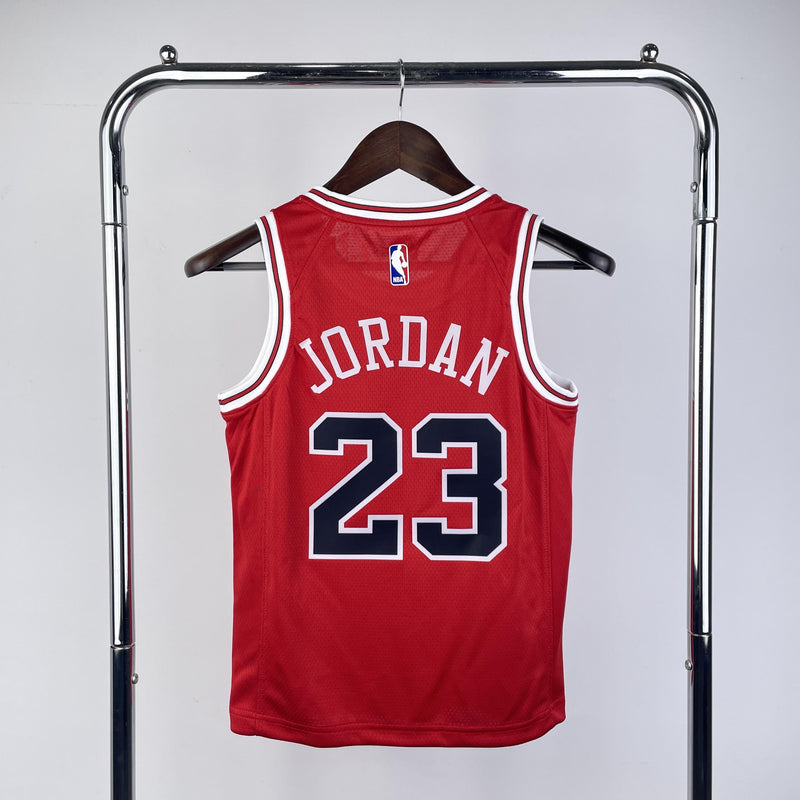 Regata NBA Infantil Chicago Bulls Icon Edition