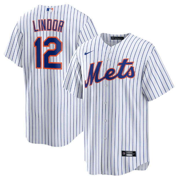 Jersey New York Mets Branca Torcedor