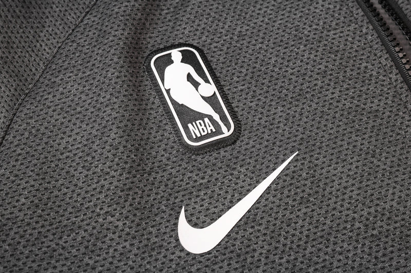 Conjunto Nike NBA Therma Flex Los Angeles Lakers Preto Treino