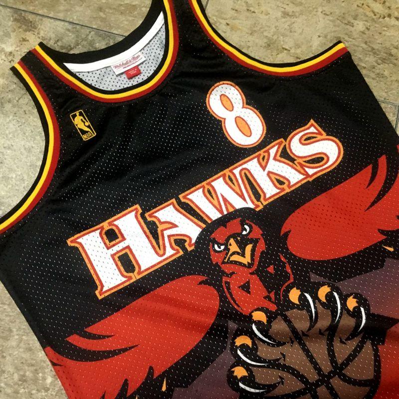 Regata Authentic Atlanta Hawks Mitchell & Ness Hardwood Classics 1996/97