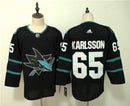 Camisa NHL San Jose Sharks Jersey Preta