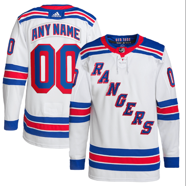 Camisa NHL New York Rangers Jersey Branca