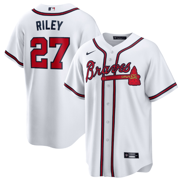 Jersey Atlanta Braves Branca Torcedor