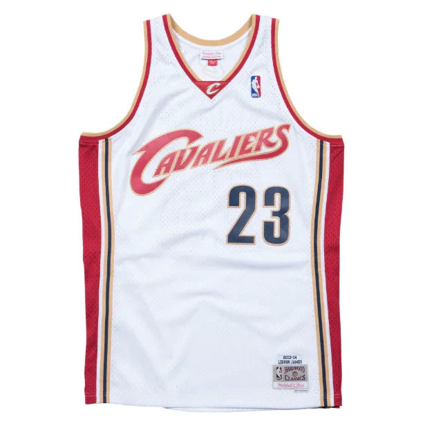 Regata Swingman Cleveland Cavaliers Mitchell & Ness Branca Hardwood Classics 2003/04