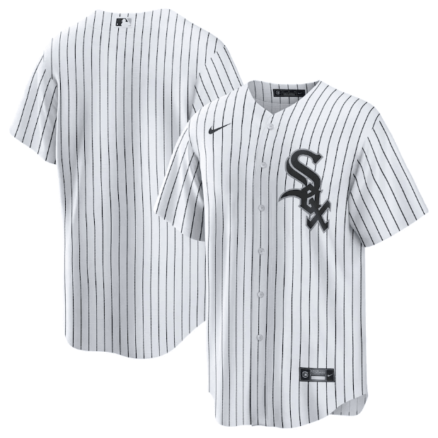 Camisa MLB Chicago White Sox Jersey Branca Torcedor