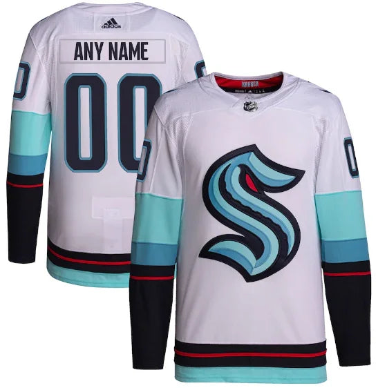 Camisa NHL Seattle Kraken Jersey Branca