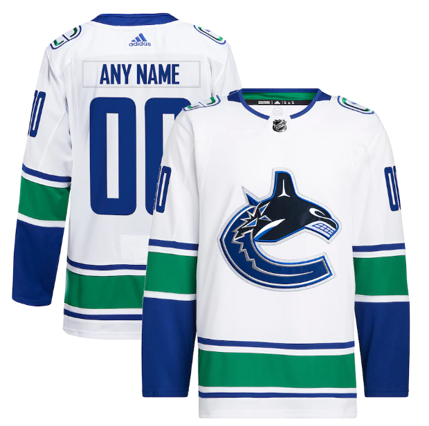 Camisa NHL Vancouver Canucks Jersey Branca