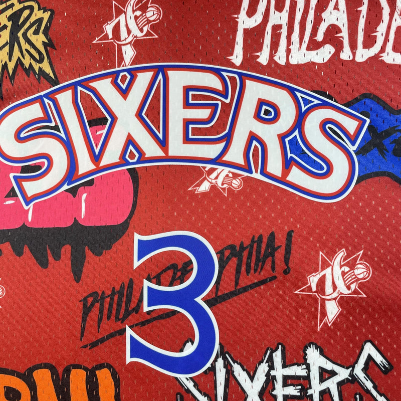 Regata Swingman Slap Sicker Philadelphia 76ers Mitchell & Ness 1996/97