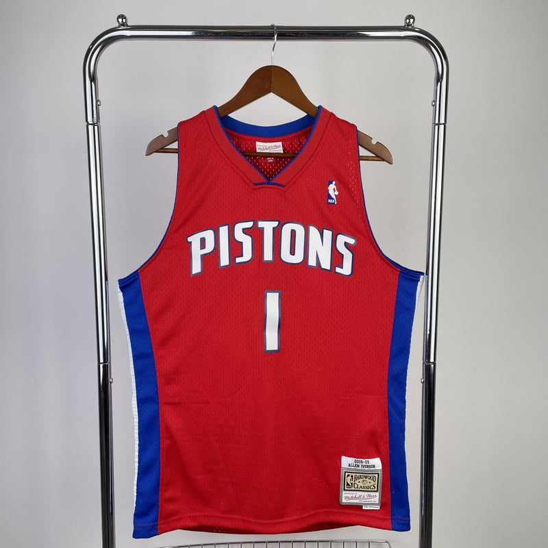 Regata Swingman Detroit Pistons Mitchell & Ness Hardwood Classics 2008/09