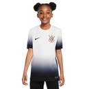 Conjunto Infantil Corinthians I 24/25 - Branco e Preto