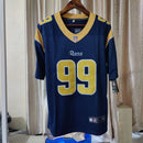 Camisa NFL Los Angeles Rams Vapor Limited Jersey Azul Marinho (Cópia)