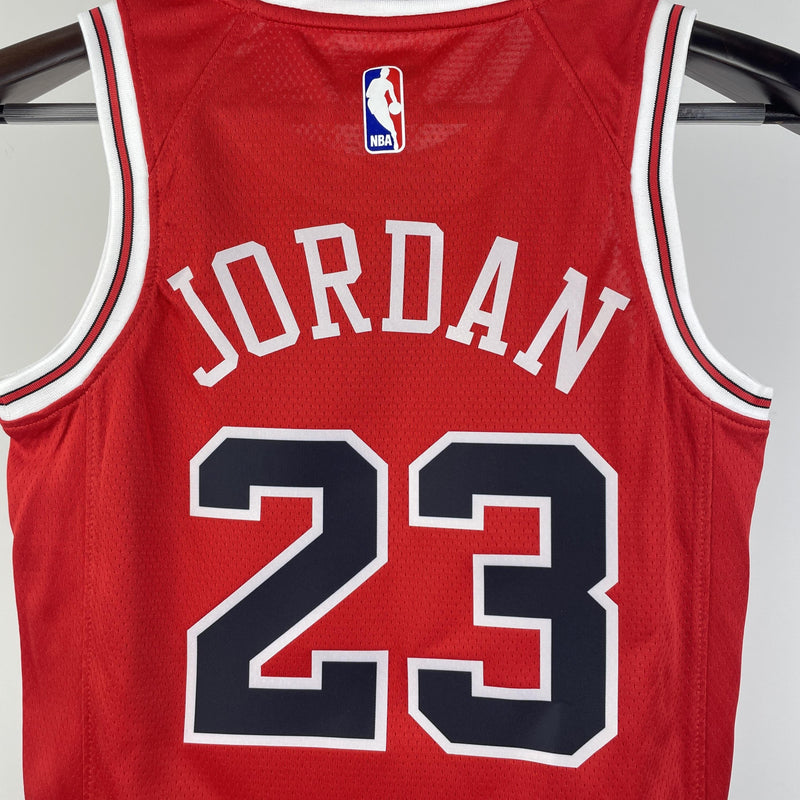 Regata NBA Infantil Chicago Bulls Icon Edition
