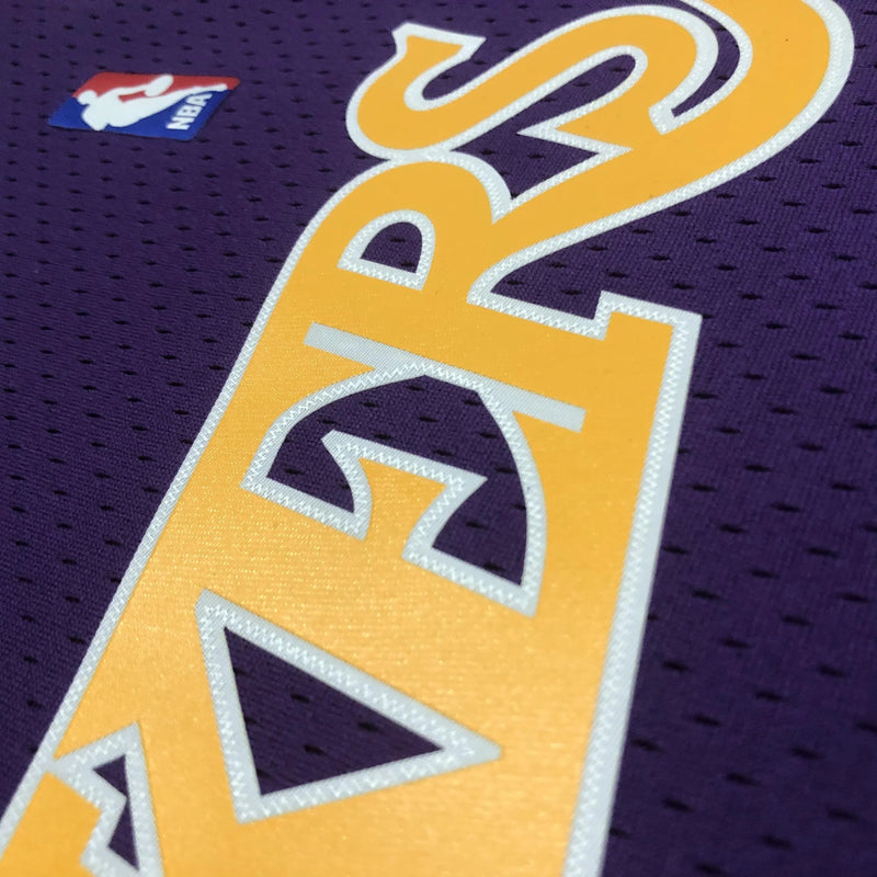 Regata Swingman Los Angeles Lakers Mitchell & Ness Roxa Hardwood Classics 1984/85